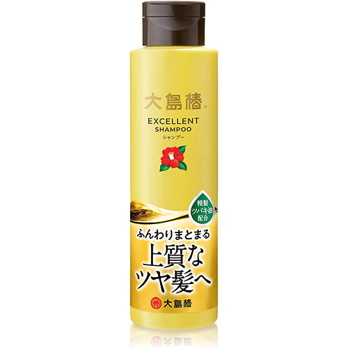 Oshima Tsubaki Excellent Shampoo 300mL - Harajuku Culture Japan - Japanease Products Store Beauty and Stationery