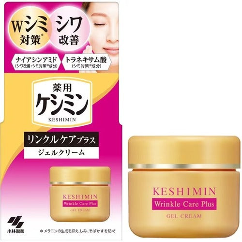 Kobayashi Keshimin Wrinkle Care Plus Gel Cream - 50g - Harajuku Culture Japan - Japanease Products Store Beauty and Stationery