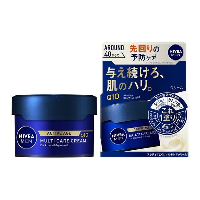 Nivea Men Active Age Multi Care Cream Q10 - 85g - Harajuku Culture Japan - Japanease Products Store Beauty and Stationery