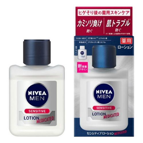 Nivea Men Medicated Sensitive Lotion - 110ml - Harajuku Culture Japan - Japanease Products Store Beauty and Stationery