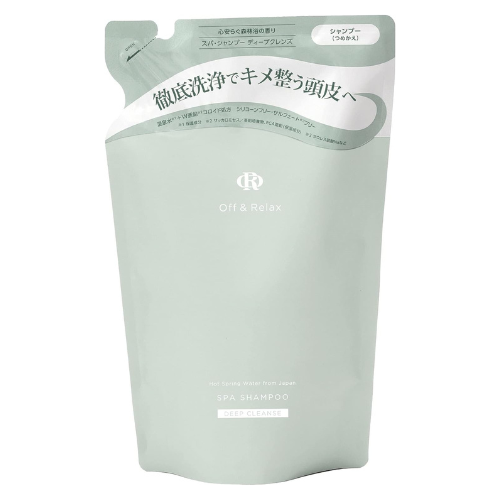 Off&Relax OR Deep Cleanse Spa Shampoo 400ml - Refill - Harajuku Culture Japan - Japanease Products Store Beauty and Stationery