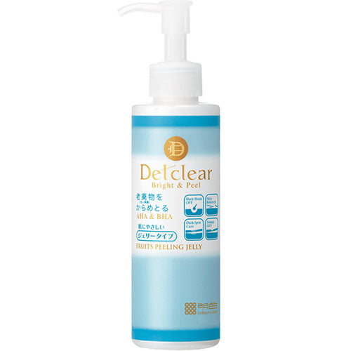 Detclear Meishoku Bright & Peel Peeling Jerry - 180ml - Unscented - Harajuku Culture Japan - Japanease Products Store Beauty and Stationery