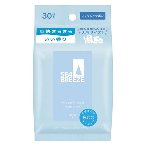 Sea Breeze Face & Body Sheet 30 Sheets - Harajuku Culture Japan - Japanease Products Store Beauty and Stationery