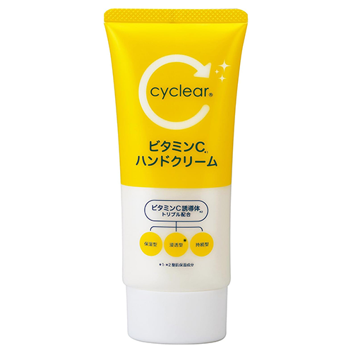 Kumano Yushi Cyclear VC Hand Cream - 80g - Harajuku Culture Japan - Japanease Products Store Beauty and Stationery