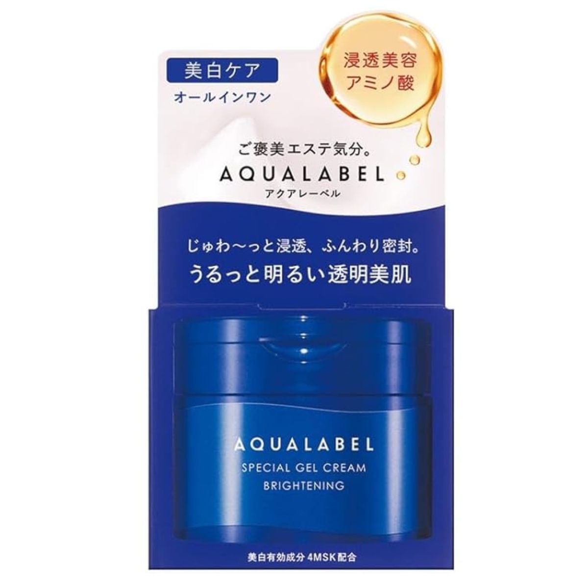 AQUALABEL Special Gel Cream EX White - 90g - Harajuku Culture Japan - Japanease Products Store Beauty and Stationery