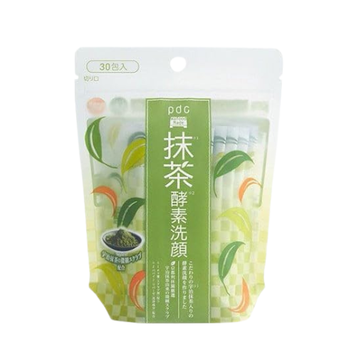 PDC Wafood Made Uji Matcha Enzyme Face Wash - 30 Packs - Harajuku Culture Japan - Japanease Products Store Beauty and Stationery