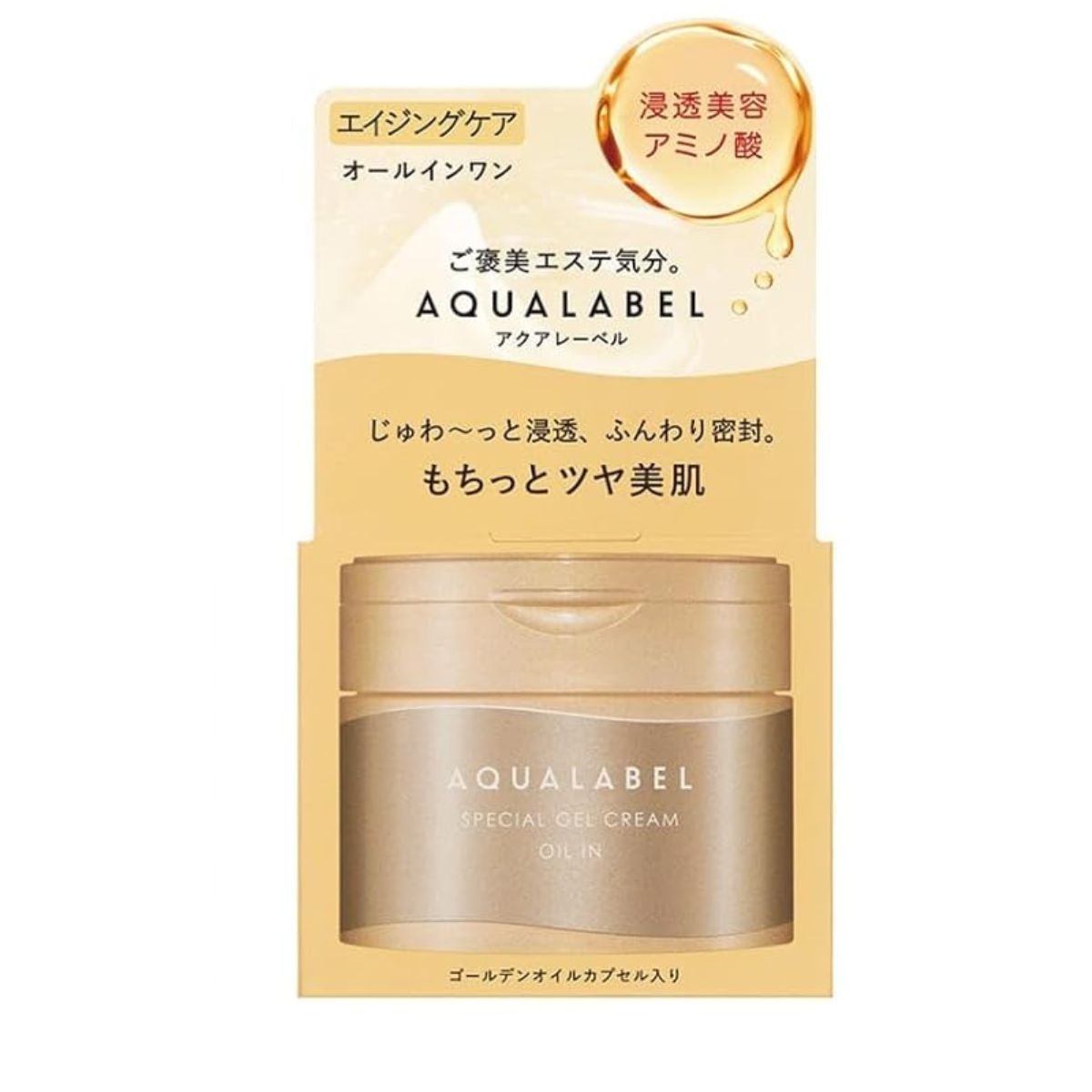 AQUALABEL Special Gel Cream EX Oil In - 90g - Harajuku Culture Japan - Japanease Products Store Beauty and Stationery