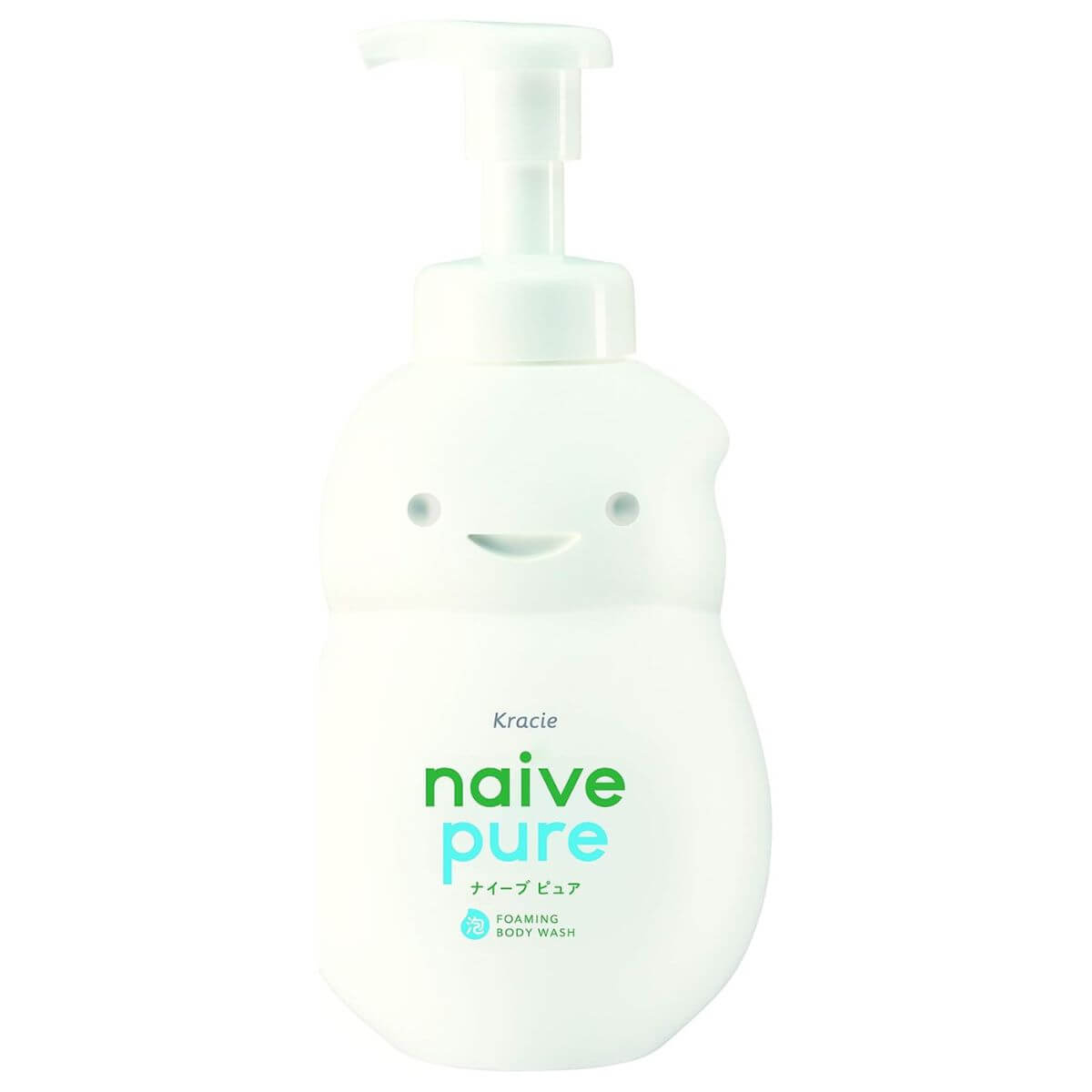 Kracie naive Pure Body Soap Foam Type - 550mL - Harajuku Culture Japan - Japanease Products Store Beauty and Stationery