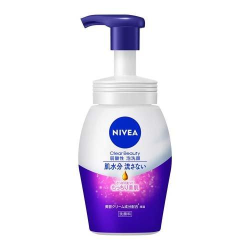 Nivea Clear Beauty Mildly Acidic Foaming Face Wash 150ml - Moist & Radiant Skin - Harajuku Culture Japan - Japanease Products Store Beauty and Stationery