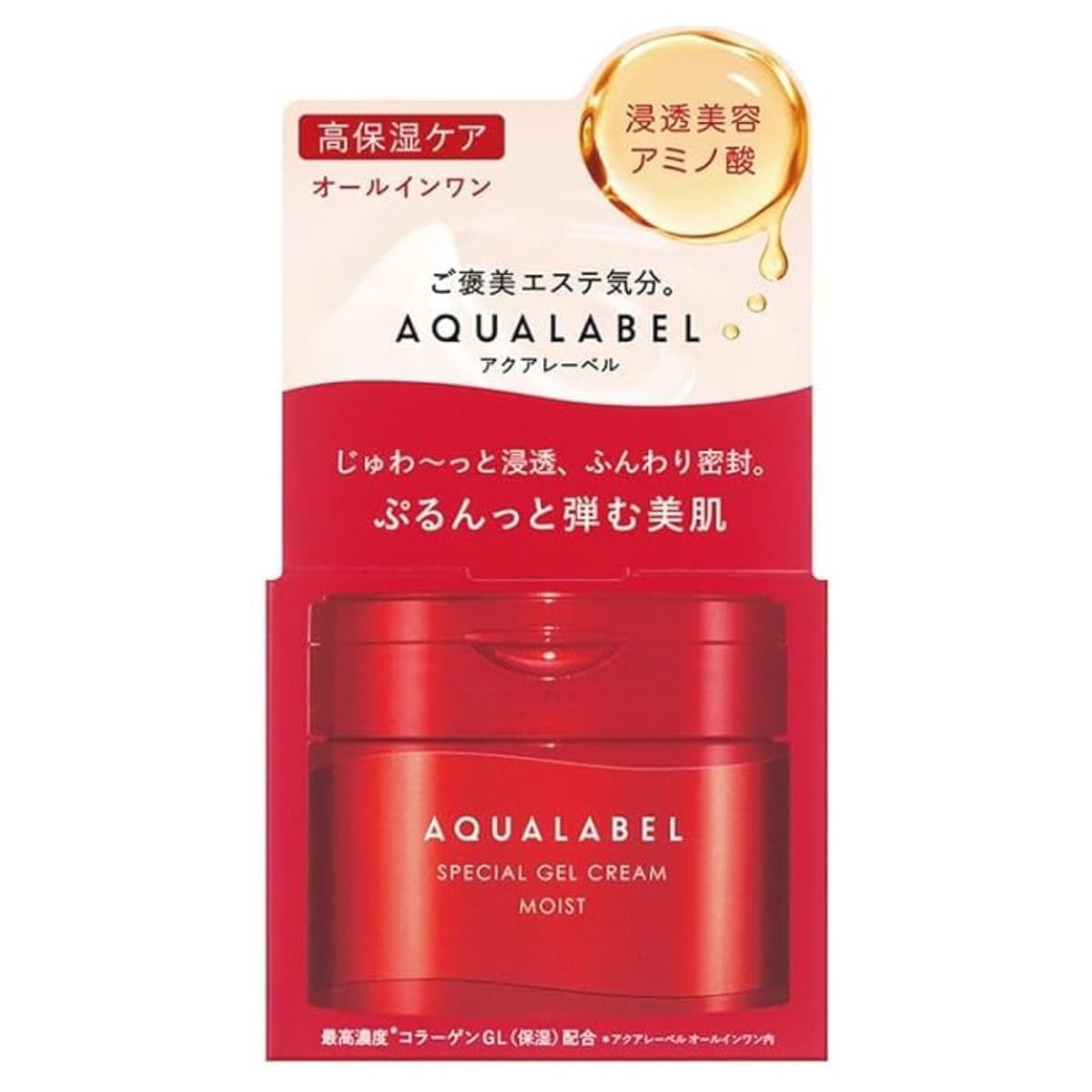 AQUALABEL Special Gel Cream EX Moist - 90g - Harajuku Culture Japan - Japanease Products Store Beauty and Stationery