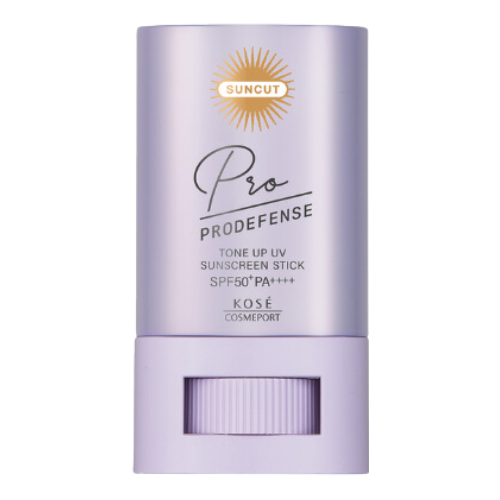 Kose SUNCUT Pro Defense Tone Up UV Stick Lavender Color 20g SPF50+/PA++++ - Harajuku Culture Japan - Japanease Products Store Beauty and Stationery