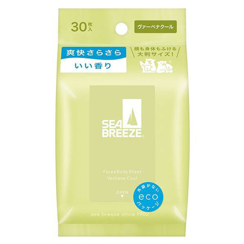 Sea Breeze Face & Body Sheet 30 Sheets - Harajuku Culture Japan - Japanease Products Store Beauty and Stationery