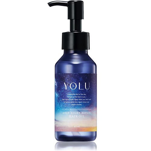 YOLU Night Beauty Hair Oil 80ml - Deep Night Repair - Harajuku Culture Japan - Japanease Products Store Beauty and Stationery