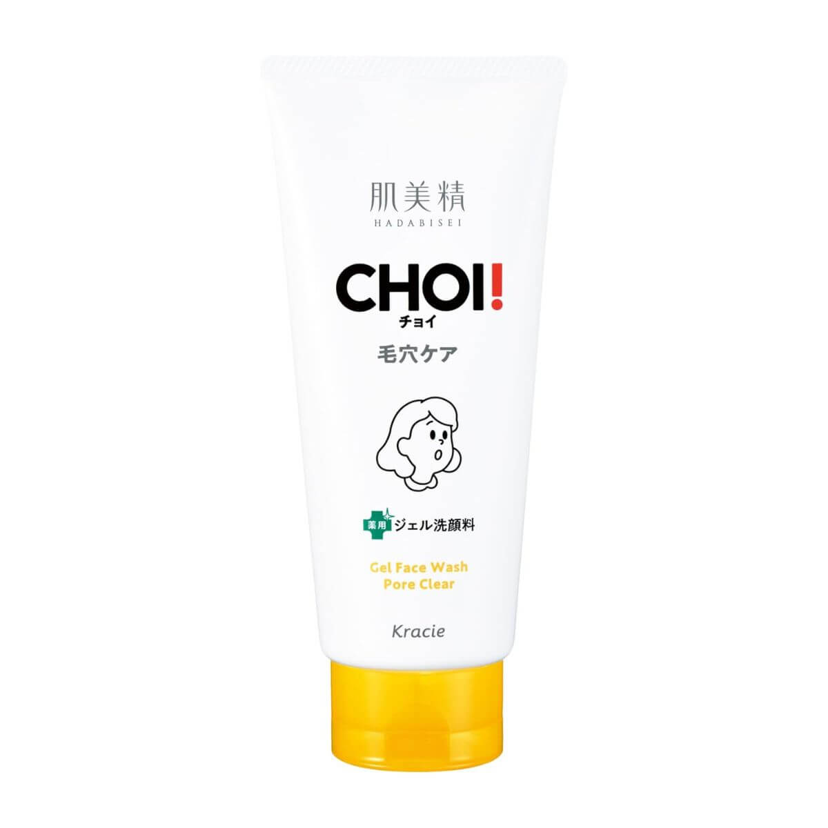 Hadabisei CHOI Medicated Face Wash for Skin and Pores - 110g - Harajuku Culture Japan - Japanease Products Store Beauty and Stationery