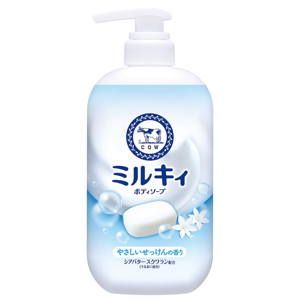 Cow Brand Milky Body Soap Soap Scent - 500mL - Harajuku Culture Japan - Japanease Products Store Beauty and Stationery