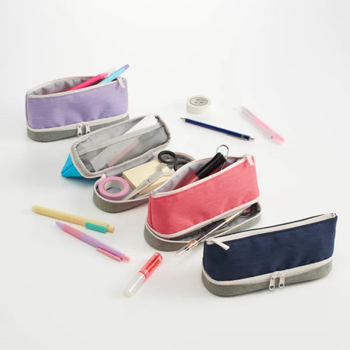 Raymay Fujii 2 Layer Pen Case / FY366 - Harajuku Culture Japan - Japanease Products Store Beauty and Stationery