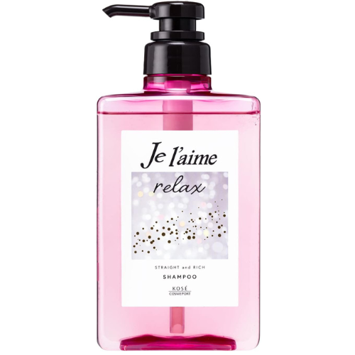 Je laime Relax Midnight Repair Hair Shampoo (Straight & Rich) 480ml - Harajuku Culture Japan - Japanease Products Store Beauty and Stationery