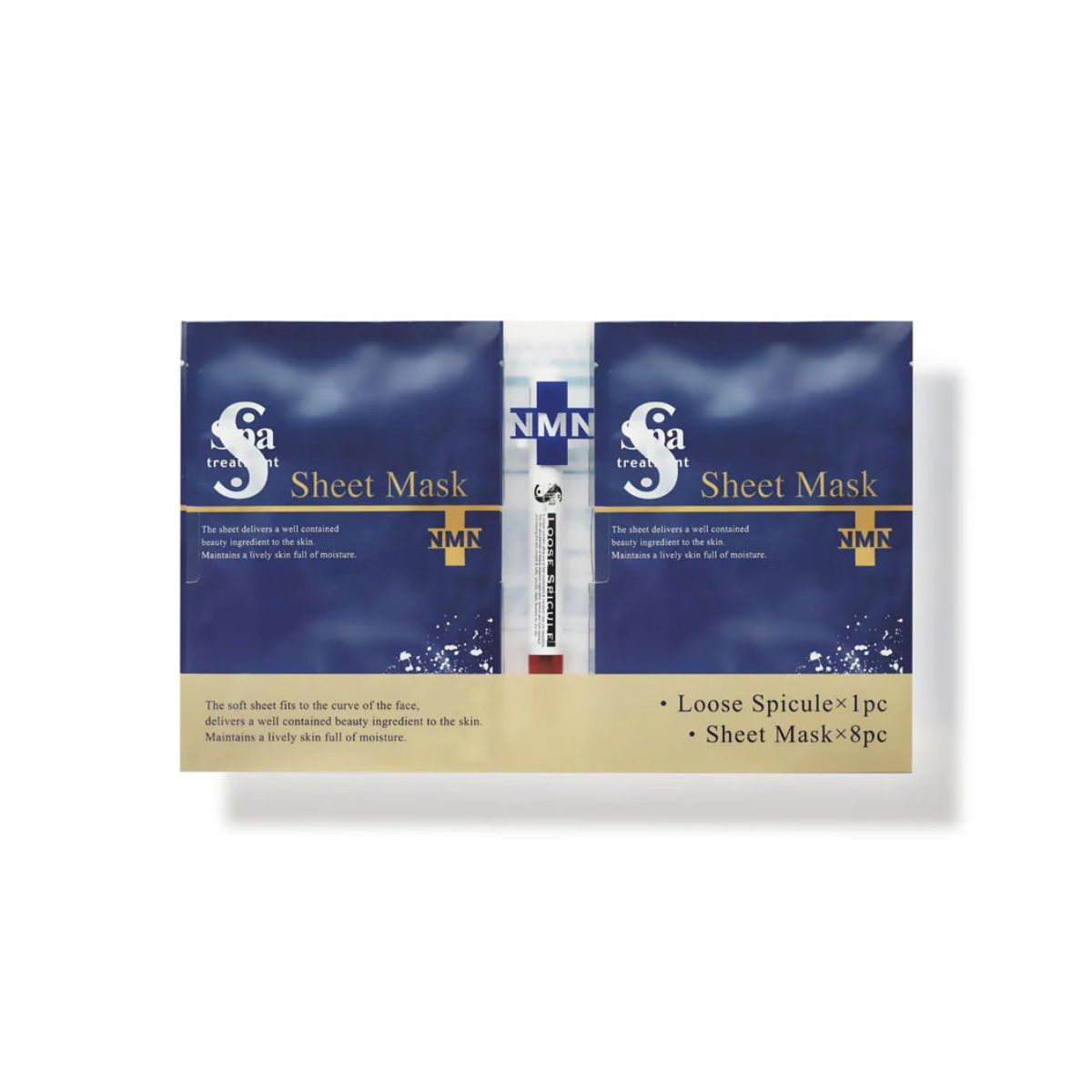 Spa Treatment NMN Sheet Mask + Loose Spicule - Harajuku Culture Japan - Japanease Products Store Beauty and Stationery