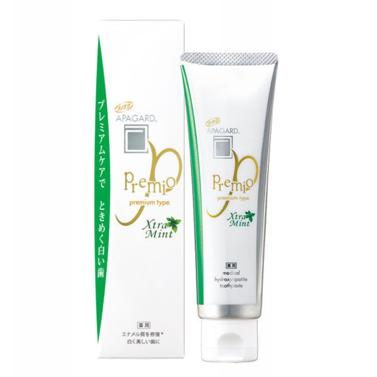 Apagard Premio Extra Mint Toothpaste - 53 g - Harajuku Culture Japan - Japanease Products Store Beauty and Stationery