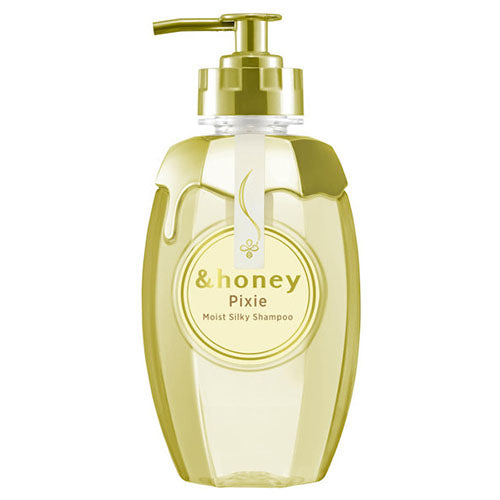 &honey Pixie Moist Silky Hair Shampoo Step 1.0 - 440ml - Harajuku Culture Japan - Japanease Products Store Beauty and Stationery