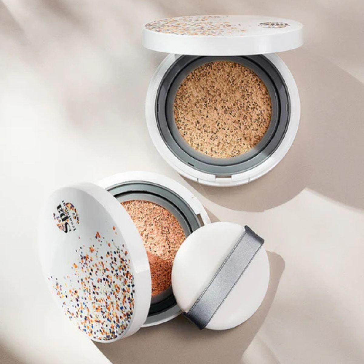 Spa Treatment Glow Cushion Puff 2 pcs - Harajuku Culture Japan - Japanease Products Store Beauty and Stationery