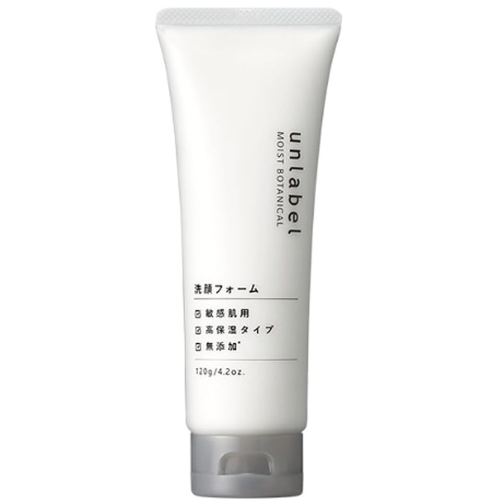 Unlabel Moist Botanical Face Wash Foam R 120g - Harajuku Culture Japan - Japanease Products Store Beauty and Stationery