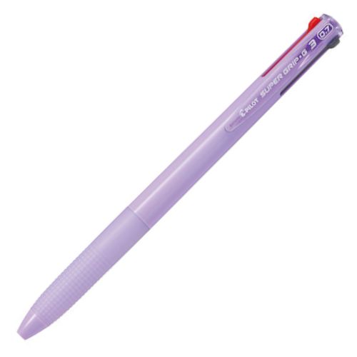 Pilot 3 Color Ballpoint Pen Super Grip G3 - 0.7mm - Harajuku Culture Japan - Japanease Products Store Beauty and Stationery