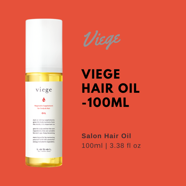 Lebel Viege Hair Oil - 100ml - Harajuku Culture Japan - Japanease Products Store Beauty and Stationery