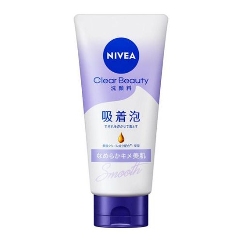Nivea Clear Beauty Facial Cleanser 130g - Smooth & Refined Skin - Harajuku Culture Japan - Japanease Products Store Beauty and Stationery
