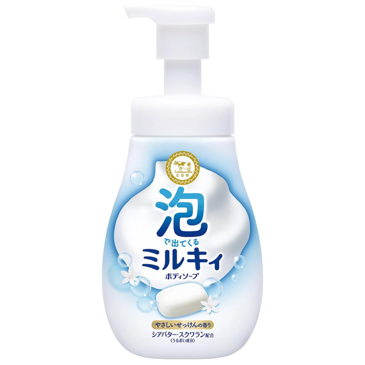 Cow Brand Milky Foam Body Soap Soap Scent - 550mL - Harajuku Culture Japan - Japanease Products Store Beauty and Stationery