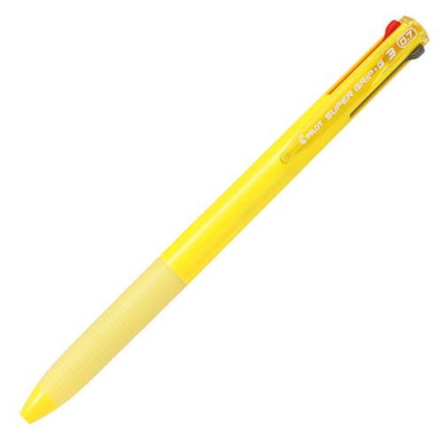 Pilot 3 Color Ballpoint Pen Super Grip G3 - 0.7mm - Harajuku Culture Japan - Japanease Products Store Beauty and Stationery