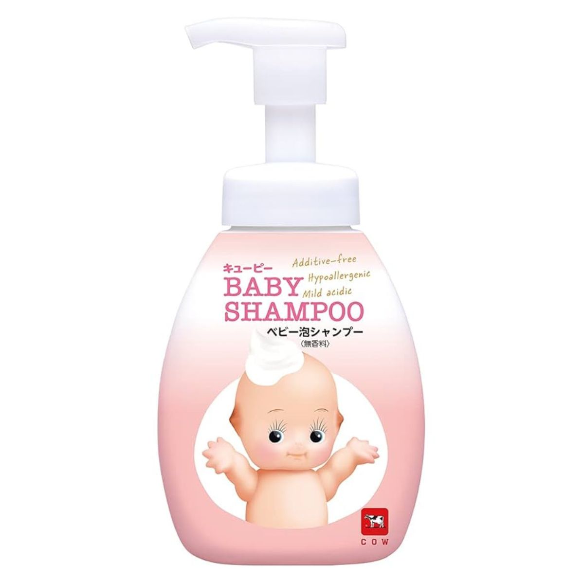 Cow Brand Kewpie Baby Shampoo Foam Type - 350mL - Harajuku Culture Japan - Japanease Products Store Beauty and Stationery