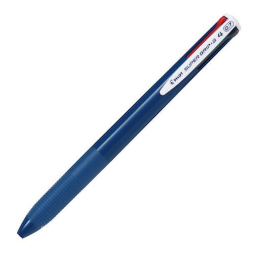 Pilot 4 Color Ballpoint Pen Super Grip G4 - 0.7mm - Harajuku Culture Japan - Japanease Products Store Beauty and Stationery