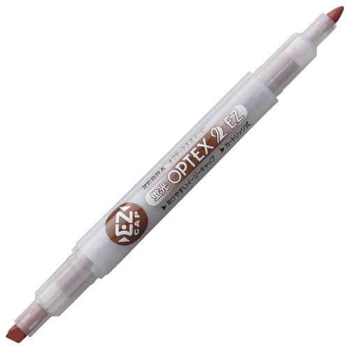Zebra Highlighter Pen OPTEX 2 EZ - Harajuku Culture Japan - Japanease Products Store Beauty and Stationery