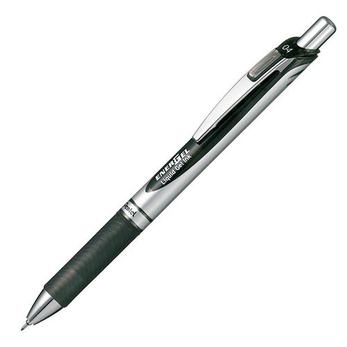Pentel EnerGel Silver - Black Ink - Harajuku Culture Japan - Japanease Products Store Beauty and Stationery
