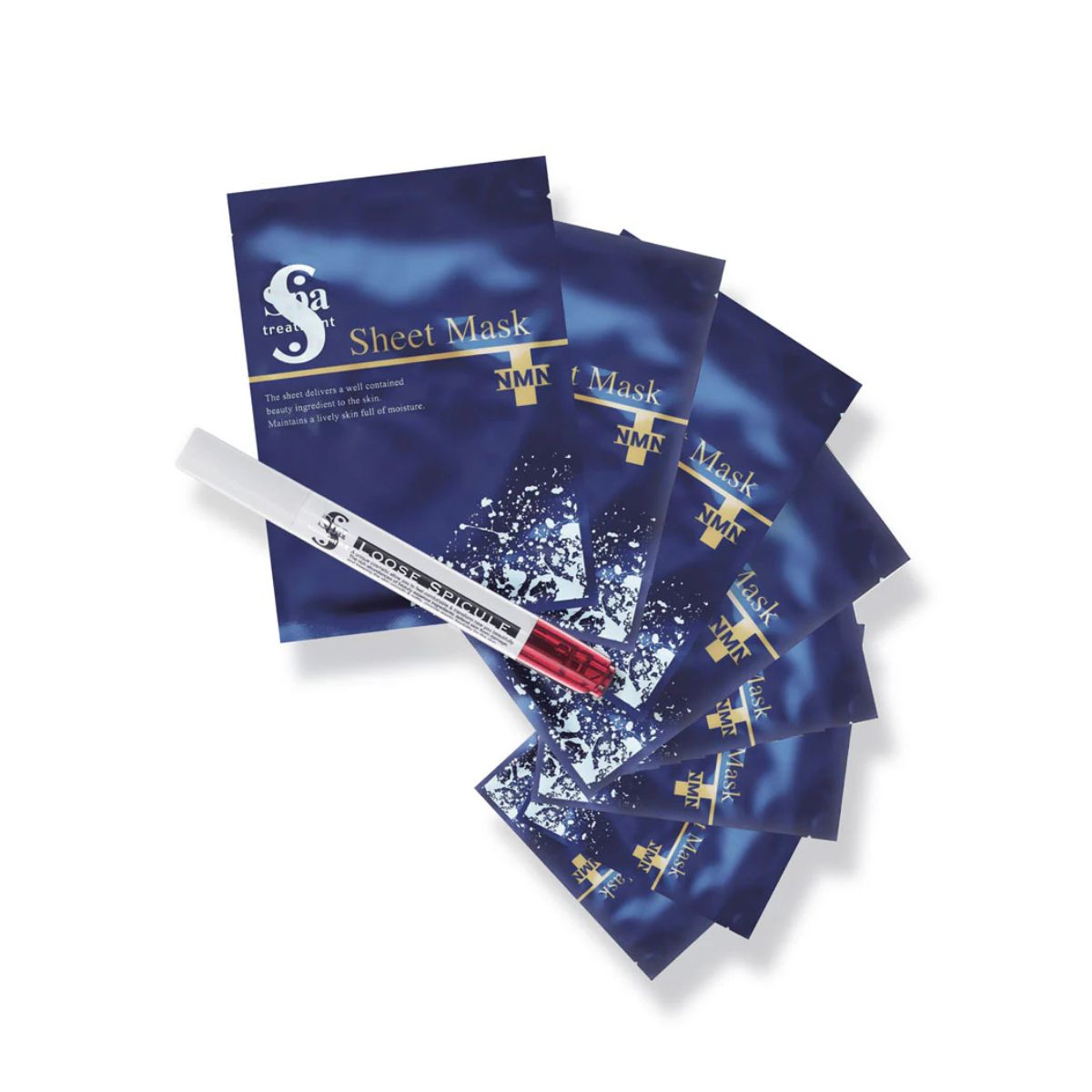 Spa Treatment NMN Sheet Mask + Loose Spicule - Harajuku Culture Japan - Japanease Products Store Beauty and Stationery