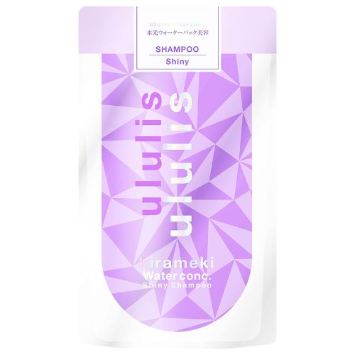 Ululis Kirameki Water Conc Shiny Shampoo - 280ml - Refill - Harajuku Culture Japan - Japanease Products Store Beauty and Stationery
