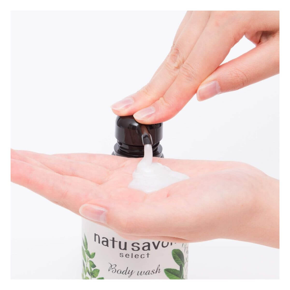 Kose Softymo Natu Savon Select White Body Wash Rich Moist - 500ml - Harajuku Culture Japan - Japanease Products Store Beauty and Stationery