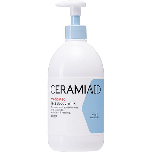 KOSE CERAMIAID Medicated Skin Milk 450ml - Harajuku Culture Japan - Japanease Products Store Beauty and Stationery