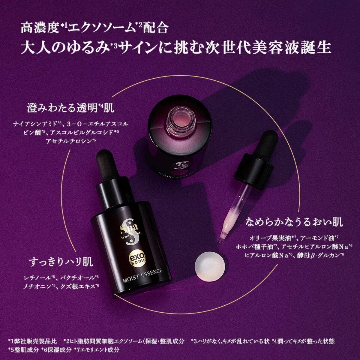 Spa Treatment exo Moist Essence 30mL - Harajuku Culture Japan - Japanease Products Store Beauty and Stationery