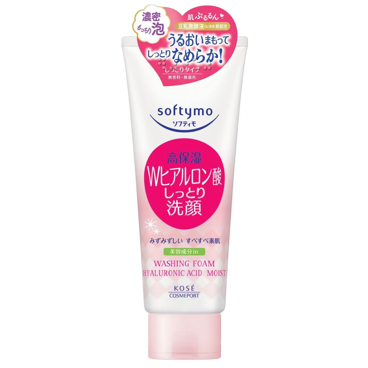 Kose Softymo Face Wash Foam Hyaluronic Acid Moist -150g - Harajuku Culture Japan - Japanease Products Store Beauty and Stationery