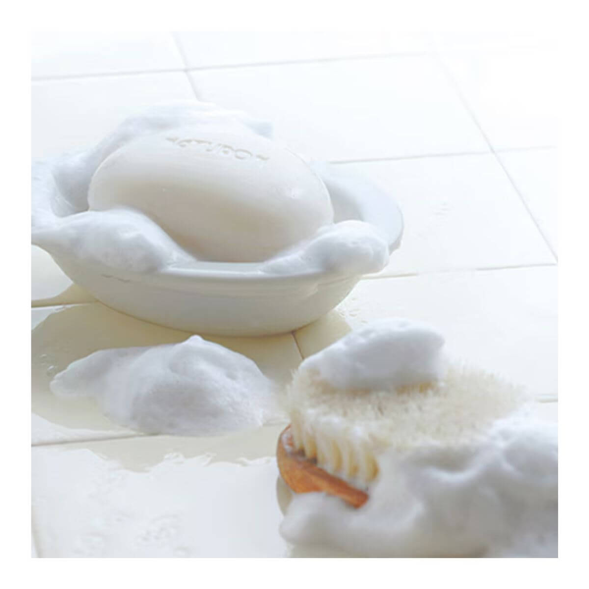 PAX NATURON Cream Soap L Contains Lemongrass And Rosemary Essential Oils Lemongrass Scent - 100g - Harajuku Culture Japan - Japanease Products Store Beauty and Stationery