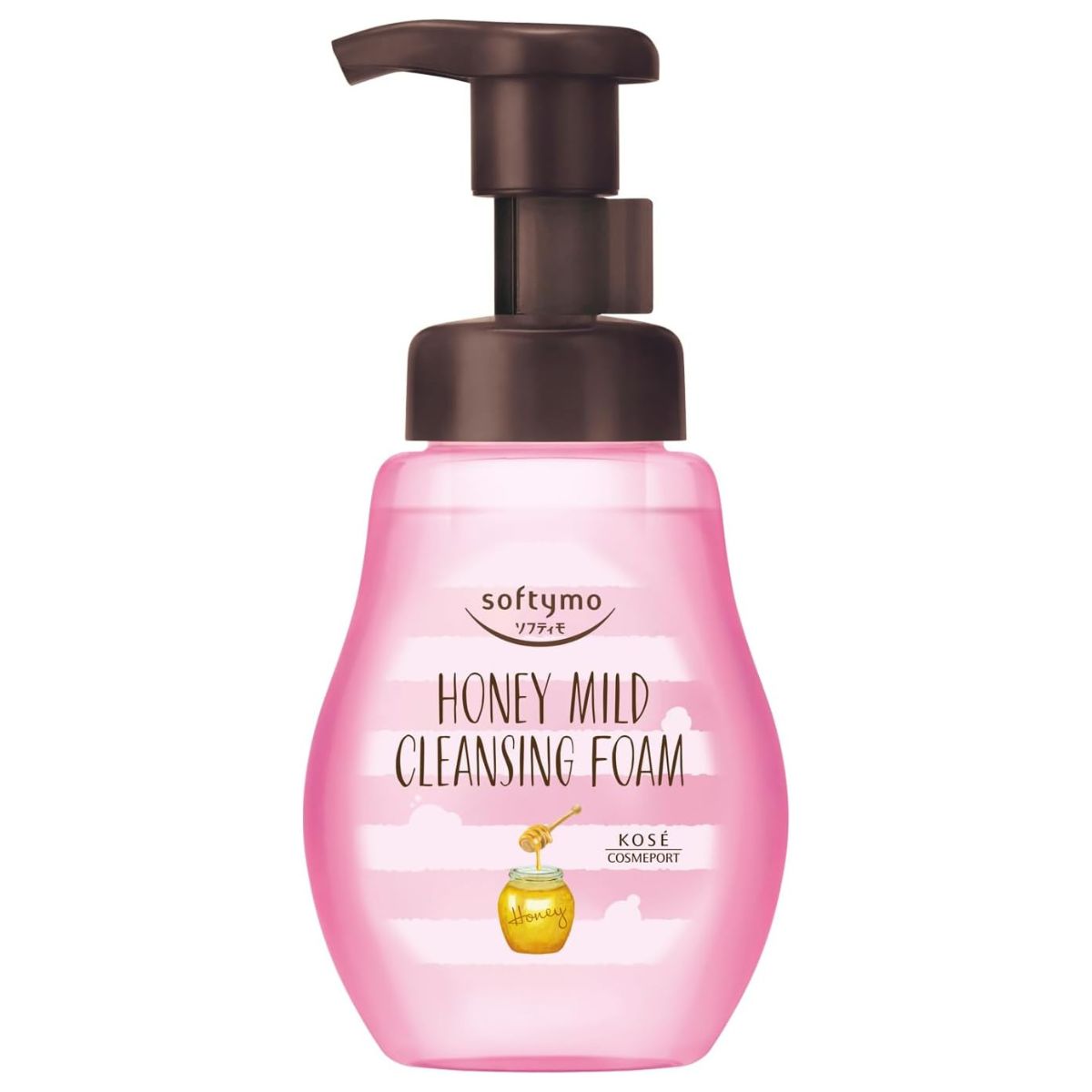 Kose Softymo Cleansing Foam Honey Mild - 200ml - Harajuku Culture Japan - Japanease Products Store Beauty and Stationery