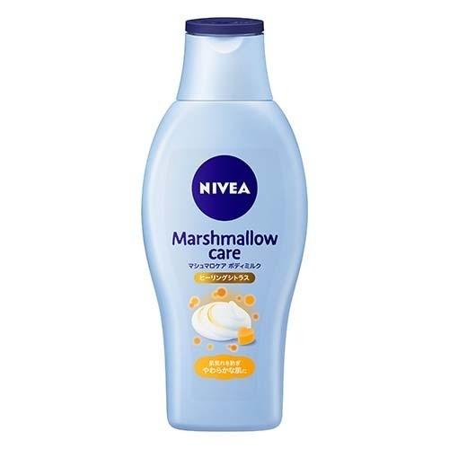 Nivea Marshmallow Care Body Milk 200ml - Healing Citrus - Harajuku Culture Japan - Japanease Products Store Beauty and Stationery