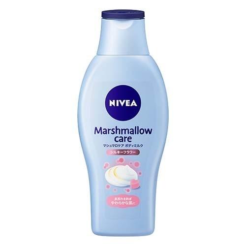 Nivea Marshmallow Care Body Milk 200ml - Silky Flower - Harajuku Culture Japan - Japanease Products Store Beauty and Stationery