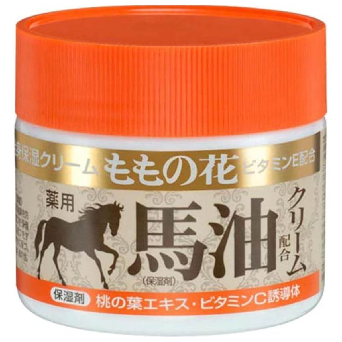 Original Momonohana Medicated Horse Oil Cream - 70g - Harajuku Culture Japan - Japanease Products Store Beauty and Stationery