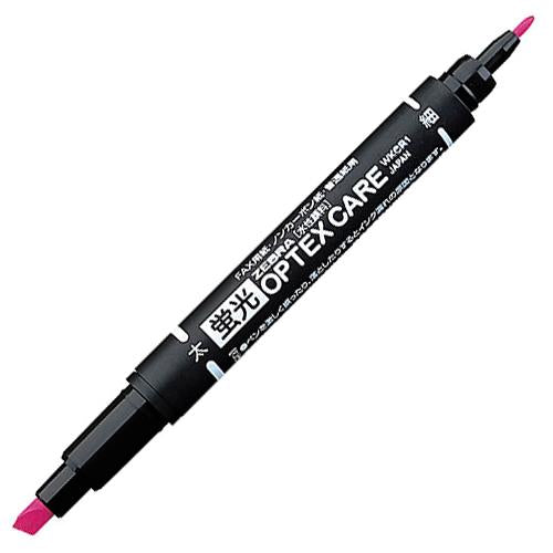 Zebra Highlighter Pen OPTEX CARE - Harajuku Culture Japan - Japanease Products Store Beauty and Stationery