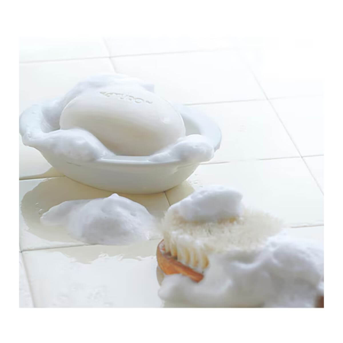 PAX NATURON Cream Soap SR Contains Palmarosa Oil Sweet Rose Scent - 100g - Harajuku Culture Japan - Japanease Products Store Beauty and Stationery