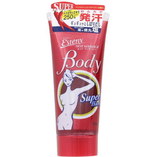 Esteny Hot Massage Super Hard 240g - Ginger And Red Pepper Scent - Harajuku Culture Japan - Japanease Products Store Beauty and Stationery