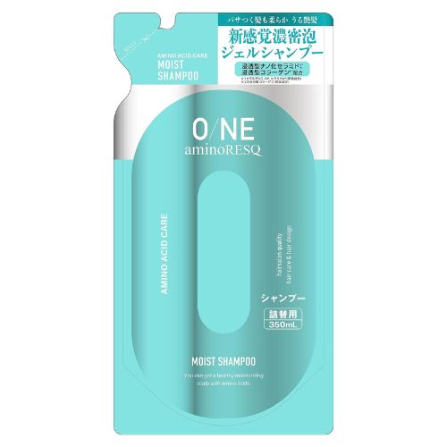 AminoRESQ ONE Moist Shampoo - 350ml - Refill - Harajuku Culture Japan - Japanease Products Store Beauty and Stationery